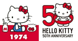 日本三麗鷗公司（Sanrio）經典卡通角色Hello Kitty今年迎來50周年。