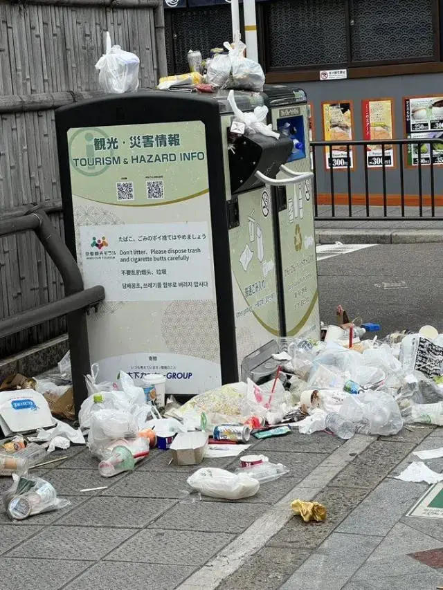 Kyoto's Growing Garbage Problem: Tourists and Young Partygoers Turn Kamogawa Riverside into a Potential Eyesore