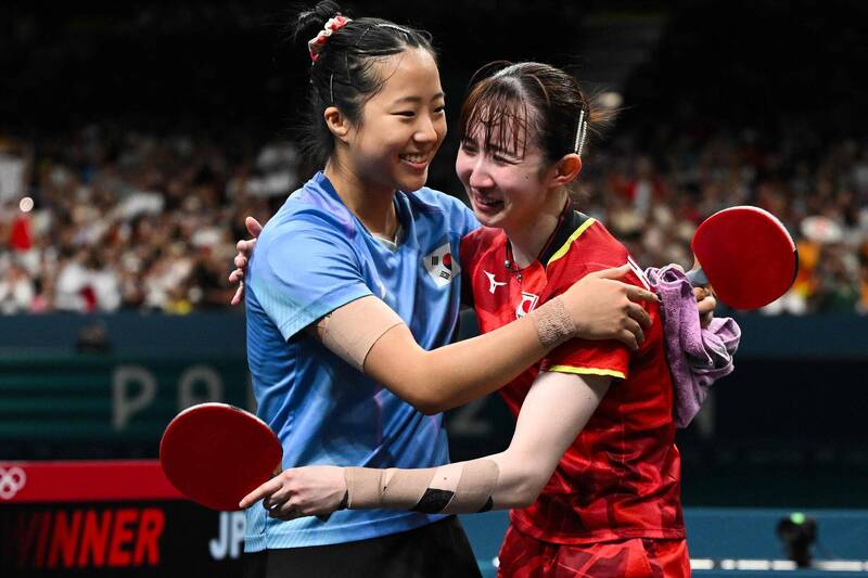 Warm Sportsmanship and Emotional Triumph at the Paris Olympics Table Tennis Event