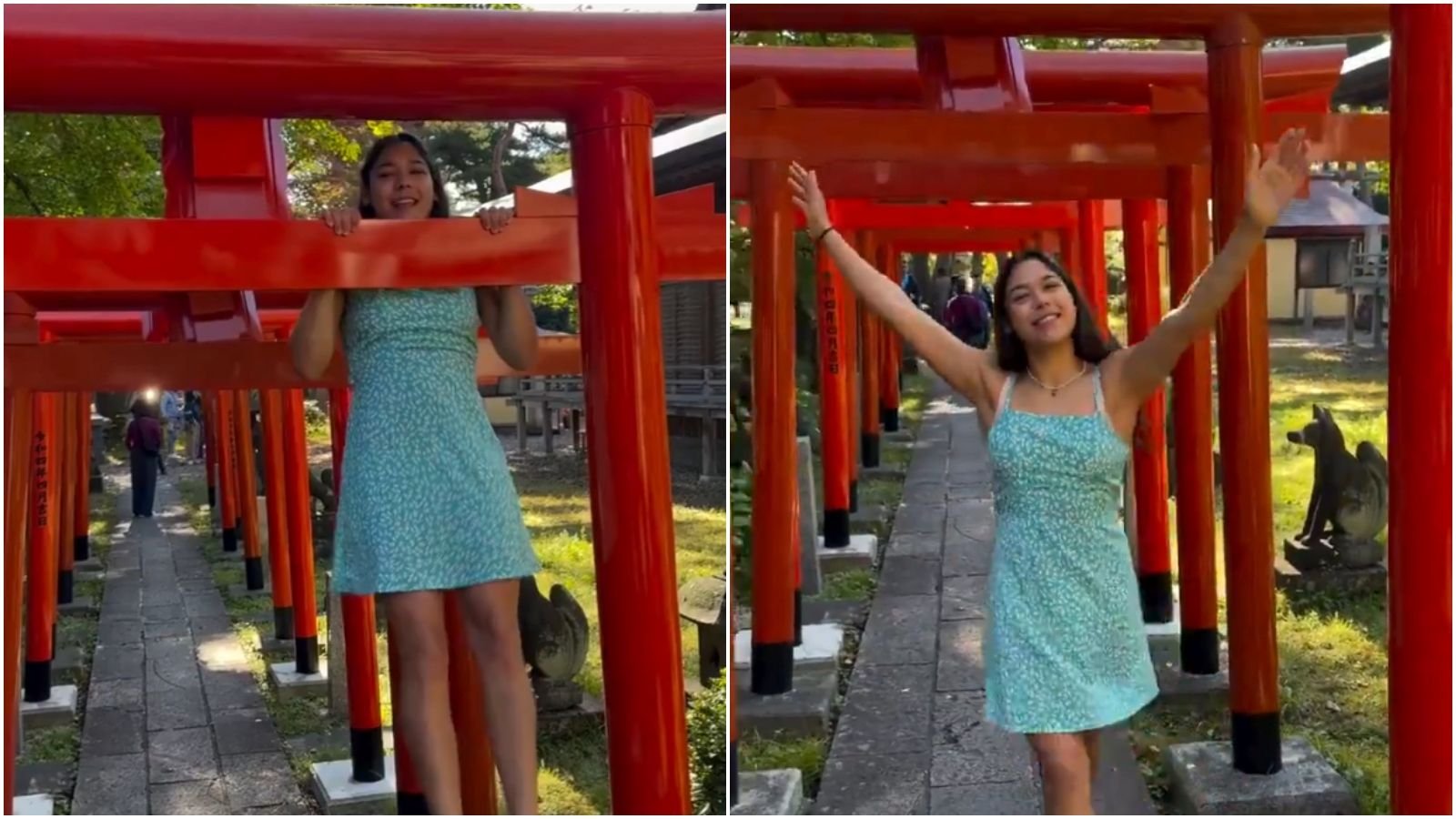 The video of the Chilean gymnast doing pull-ups on a torii gate in Japan has sparked controversy, with netizens angrily criticizing her for disrespecting the culture, leading Perez to close her Instagram account.