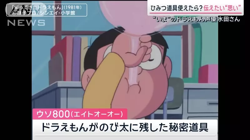 Japanese voice actor Mizutani Yamakui talks about his journey as a voice actor in Doraemon! Taking over from the hands of Oyama Gendai, now I most want to have 800 lies