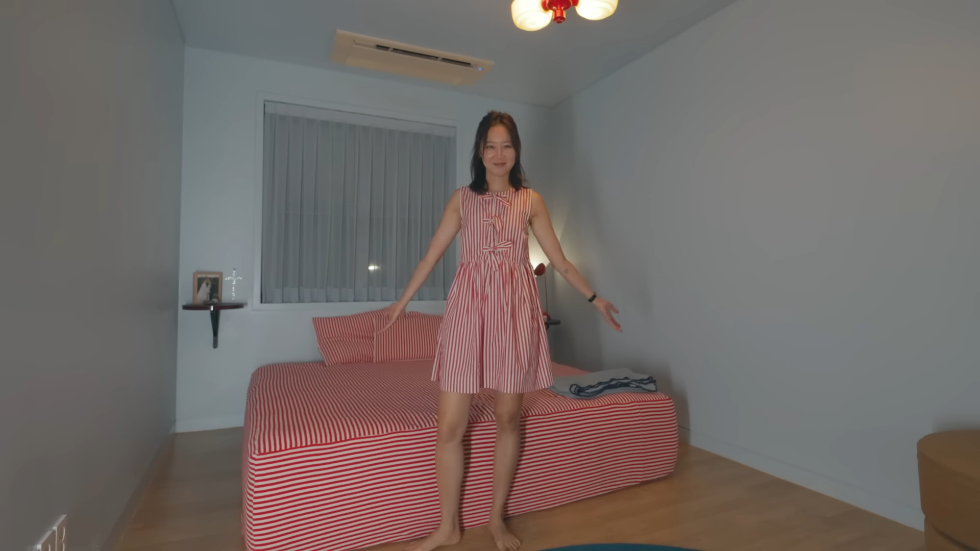 Unboxing the New Home of Korean Actress Kong Xiaozhen! Like a Wes Anderson movie scene, the unique decoration and bedroom become highlights