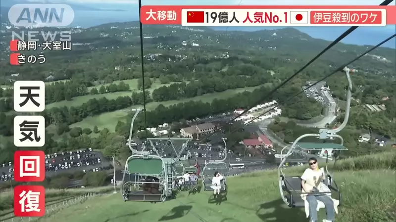 Izu Oshima in Japan has become a popular tourist attraction! Attracting countless Chinese tourists to check-in due to its resemblance to the scene of 'Your Name'