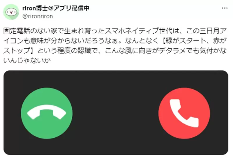 When a phone call comes in, people can determine whether to answer by just looking at the color of the icon? Japanese netizen: Actually, they don't care about the direction of the microphone at all