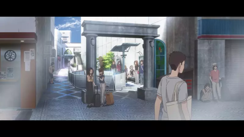 Should the production team be blamed for using Google Street View as a reference for the Japanese anime 