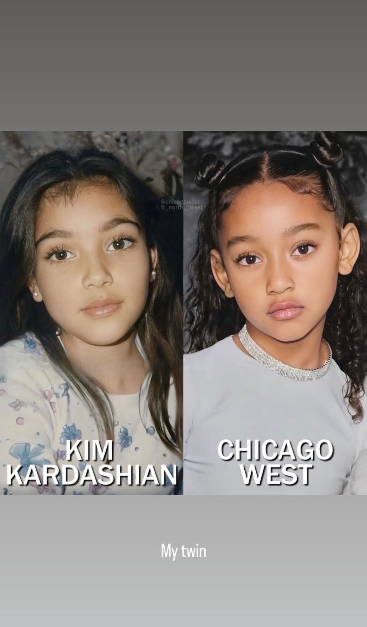 Kim Kardashian's 6-year-old daughter has stunning looks! Netizens exclaim: The future super socialite has been born