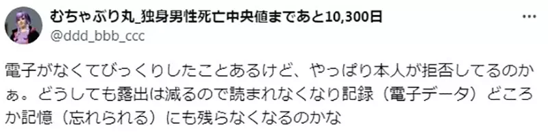 Renowned Japanese director Katsuhiro Otomo has been neglected by the younger generation! Is it because we never release e-books that we are not keeping up with the times?