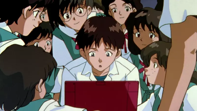 Unknown settings in EVA! Do all of Sadamasa's classmates really not have mothers? Is this statement really supported by evidence?