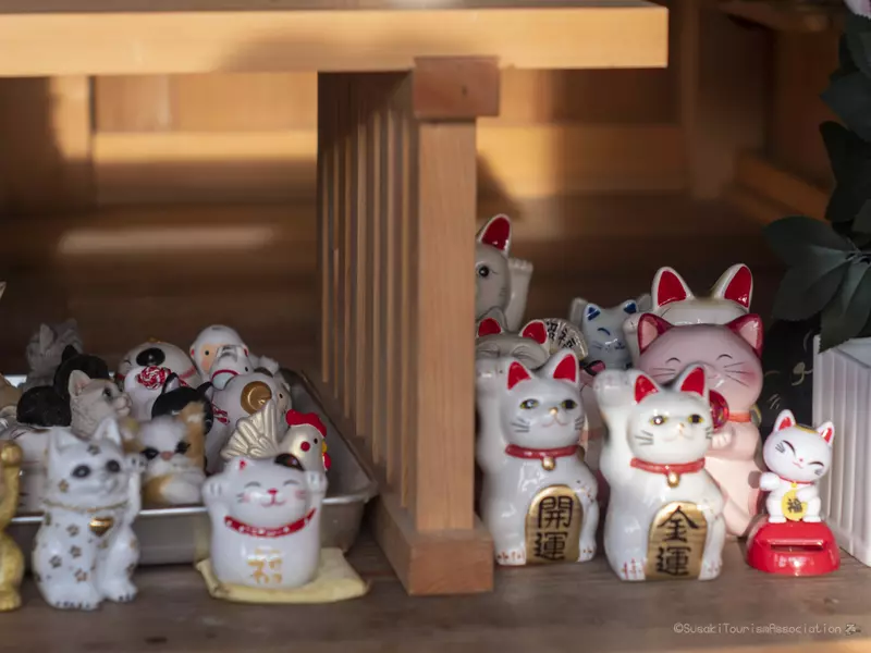 The cat shrine 