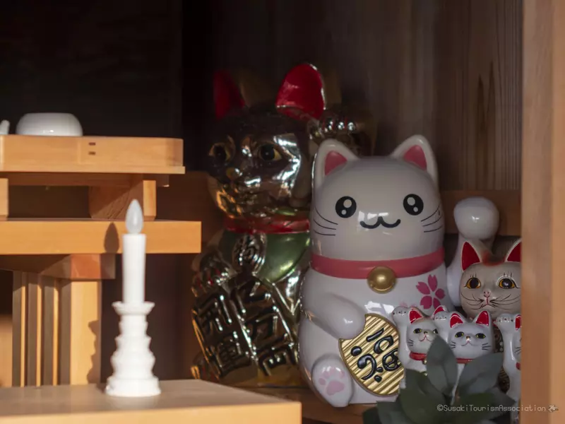 The cat shrine 