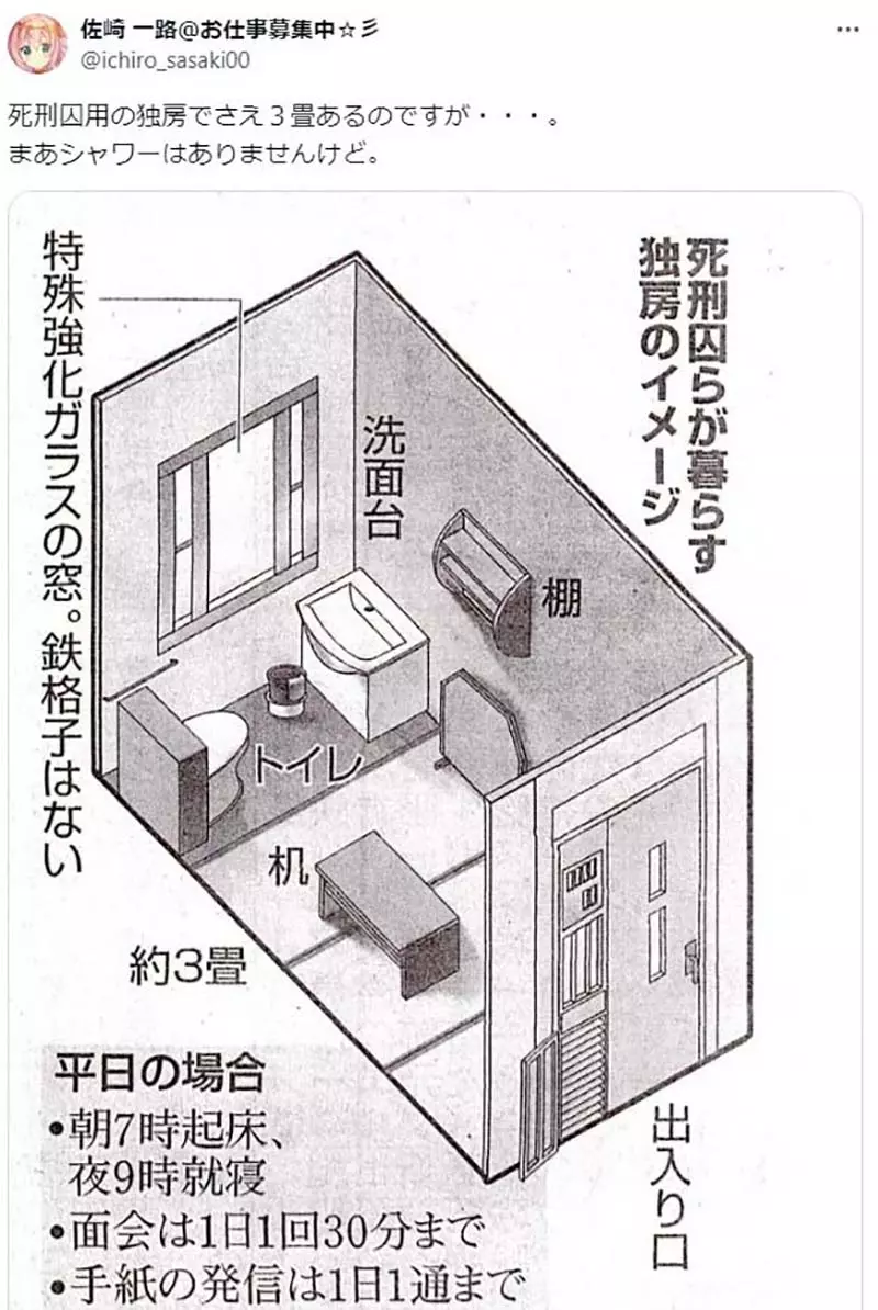 The topic of Tokyo, Japan is a cramped apartment with a rent of less than 2 ping and a asking price of up to 35000 yuan! Netizens roast that prisons are better than this environment!