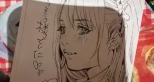 Japanese manga artist Maya Miyazaki uses graffiti on restaurant menus! Roast by netizens that “occupying seats and wasting paper”!